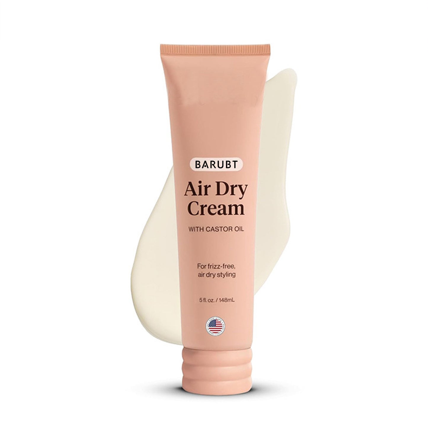 Kitsch Air Dry Cream with Castor Oil ? Smoothing Frizz-Free Styling Cream, 5 fl oz