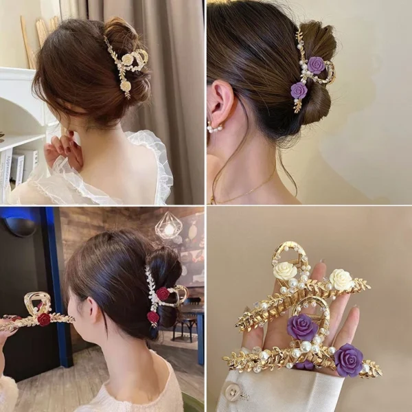 7f737d798e5612e9a1cb7755dd17890f.webp French Romantic Rose Flower Clip Pearl Hair Retro Elegant Large Size